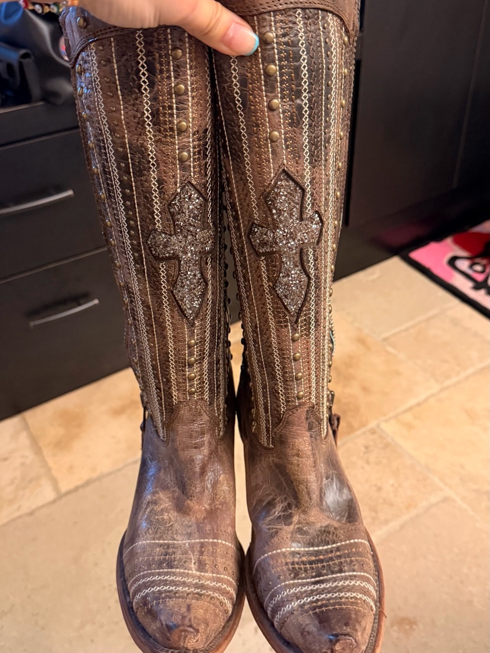 Corral vintage glitter boots